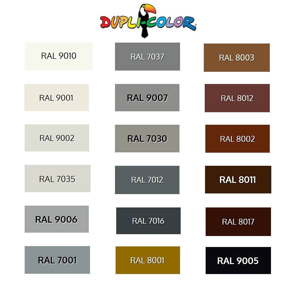 اسپری رال دوپلی کالر کاتالوگ